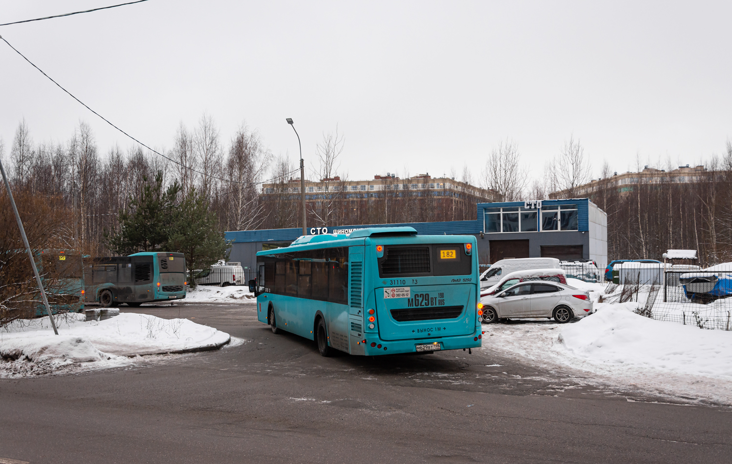 Saint Petersburg, LiAZ-5292.67 (LNG) # 31110