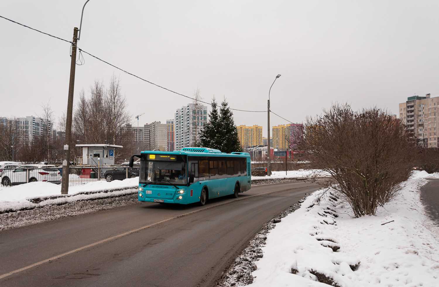 Saint Petersburg, LiAZ-5292.67 (LNG) # 31110