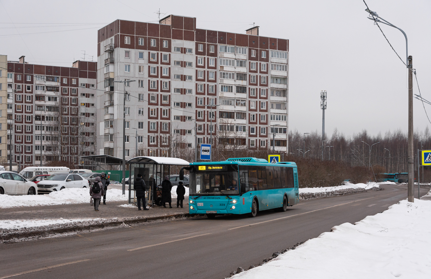 Saint Petersburg, LiAZ-5292.67 (LNG) # 31218