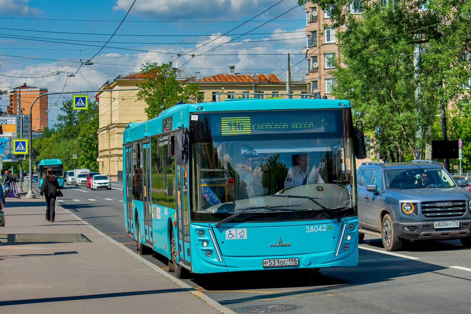 Saint Petersburg, MAZ-203.945 # 38042