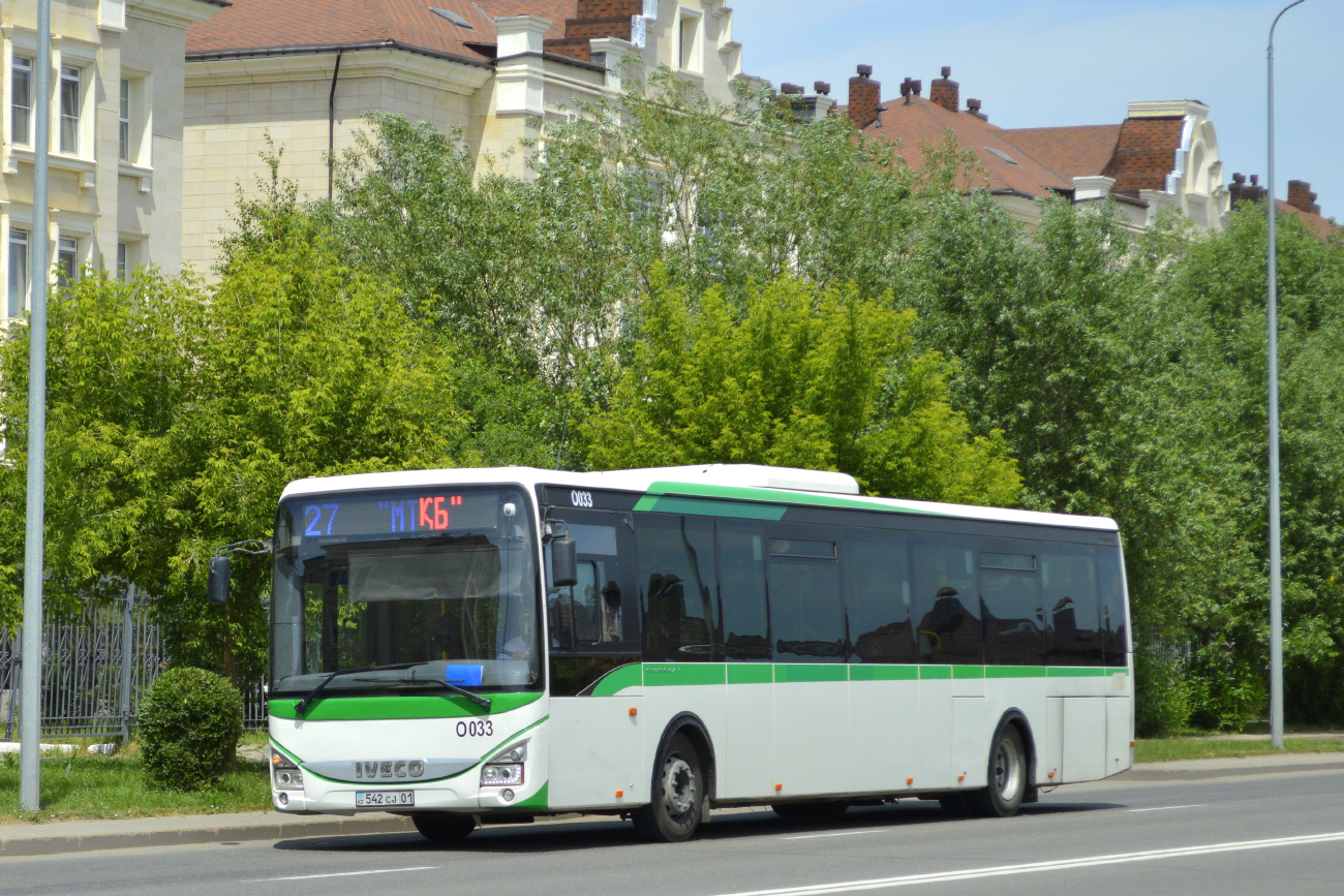 Astana, IVECO Crossway LE 13M (SaryarkaAvtoProm) # O033
