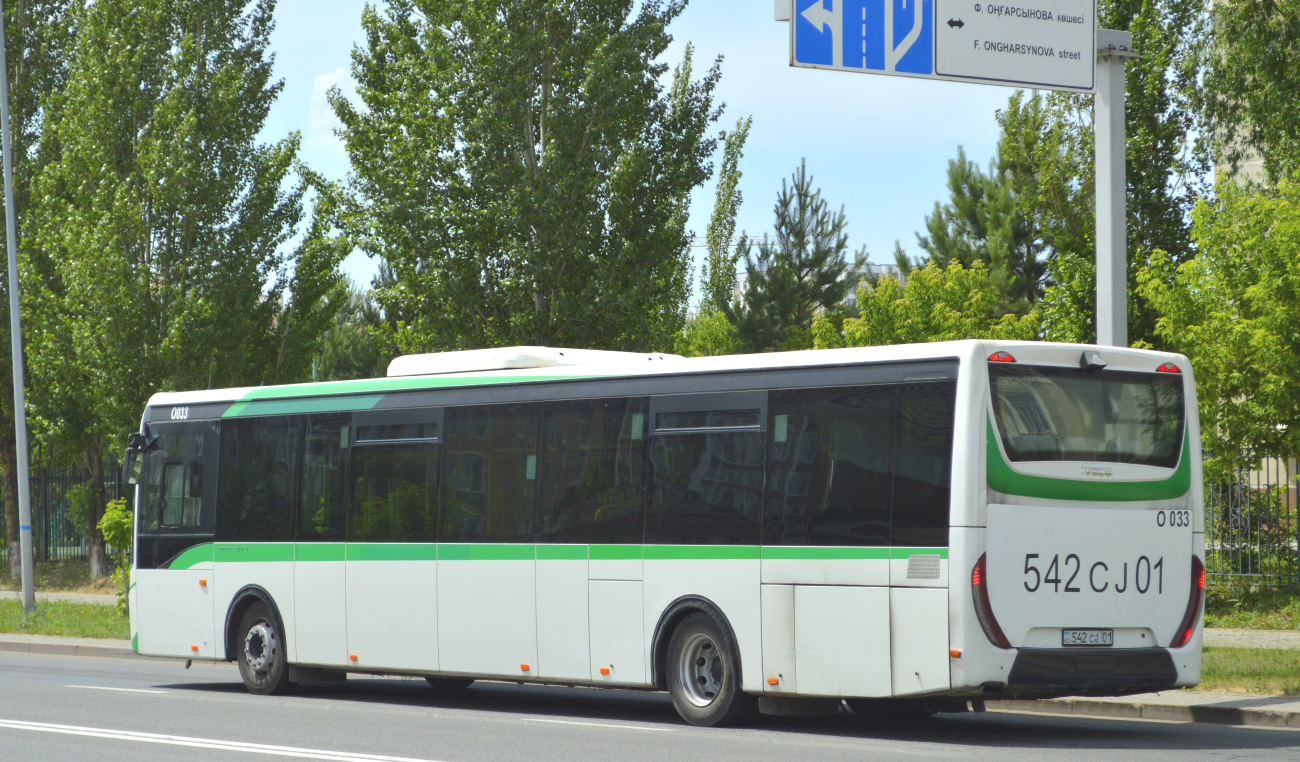 Астана, IVECO Crossway LE 13M (СарыаркаАвтоПром) № O033