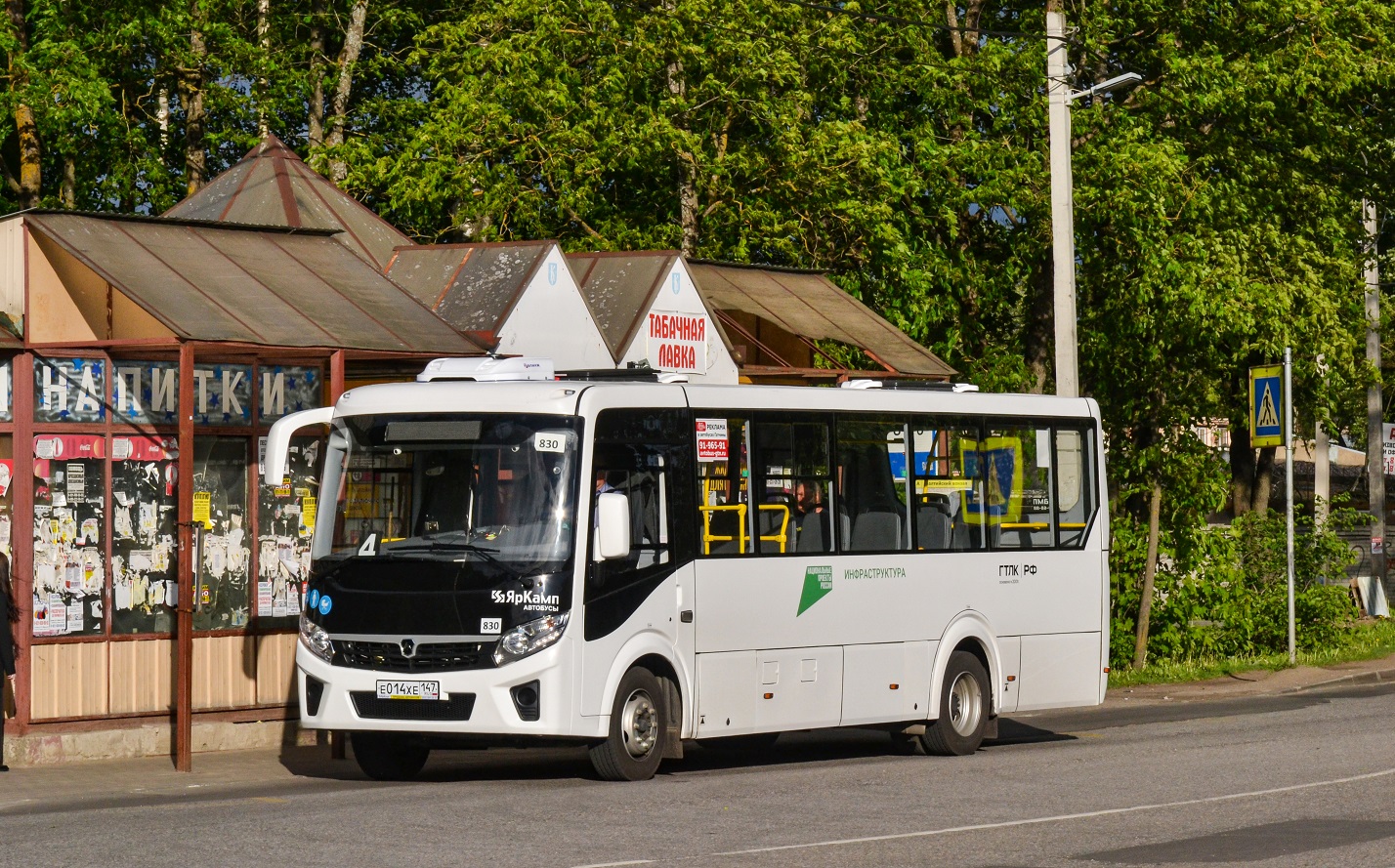 Gatchina, PAZ-320415-04 "Vector Next" # 830