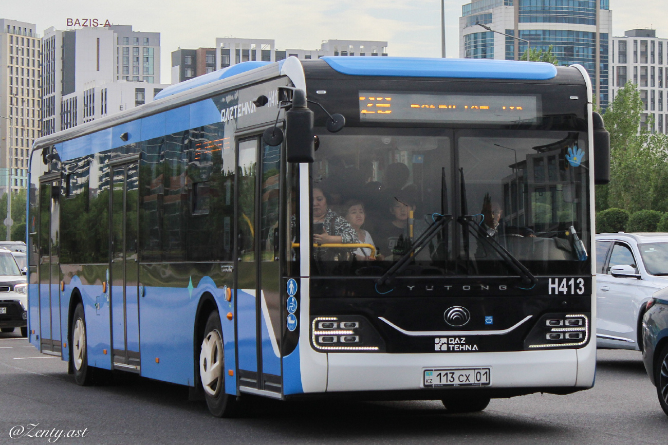 Astana, Yutong ZK6126HG (QazTehna) # H413