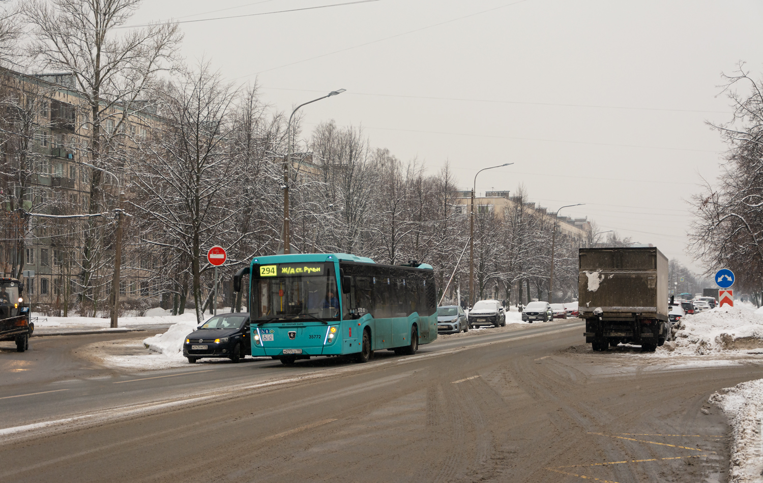 Saint Petersburg, NefAZ-5299-40-57 (LNG) # 35772