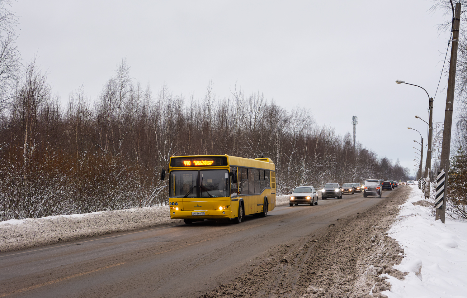 Otradnoye, МАЗ-103.586 Nr. А 451 КО 147