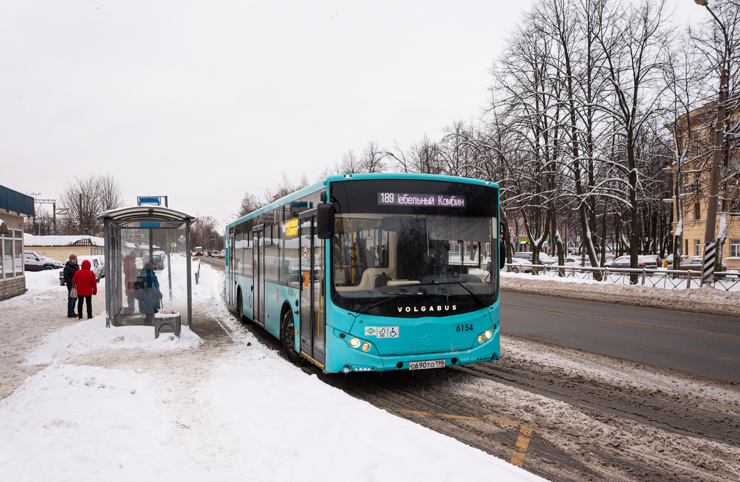 Saint Petersburg, Volgabus-5270.G2 (LNG) # 6154