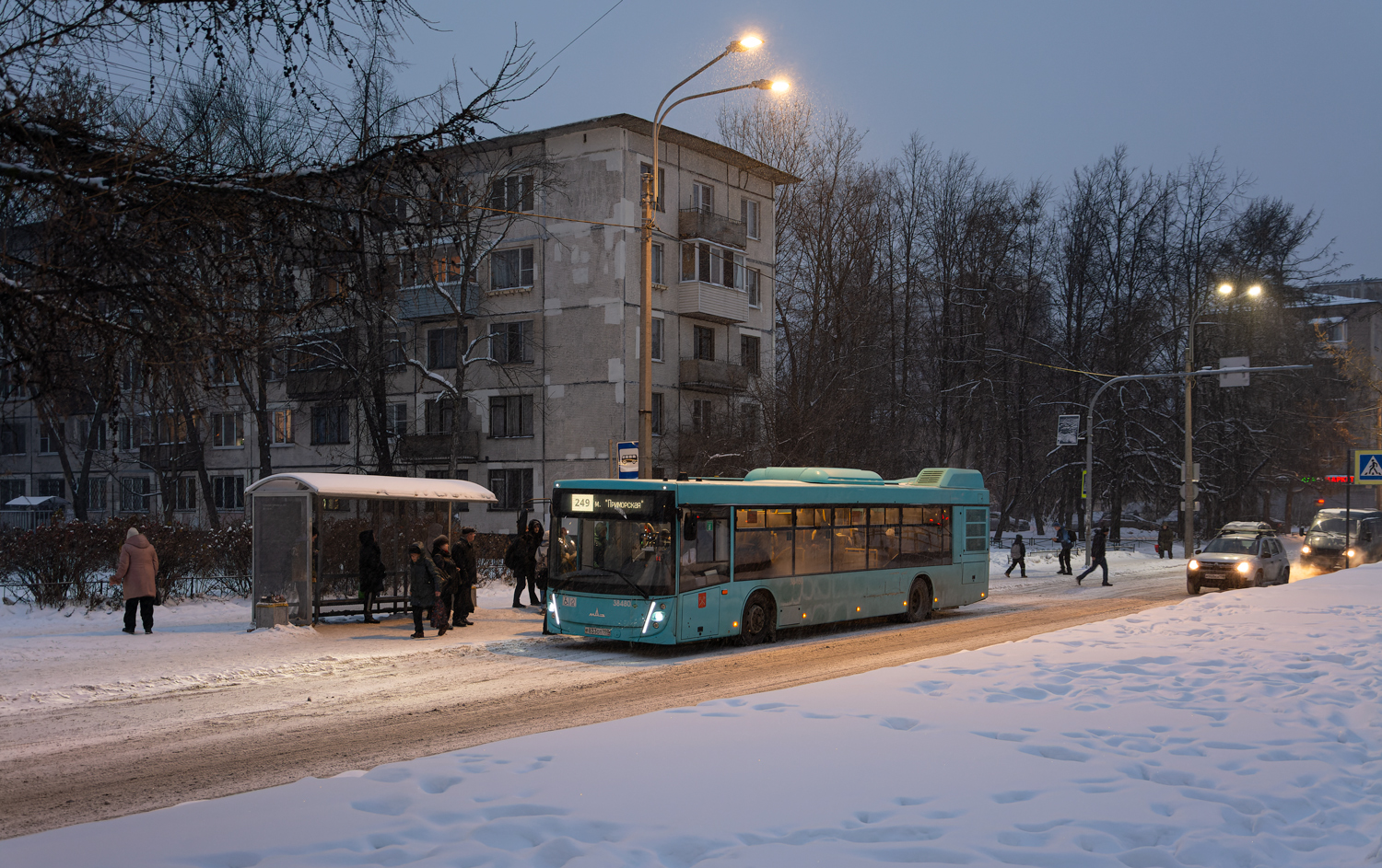 Saint Petersburg, MAZ-203.947 # 38480