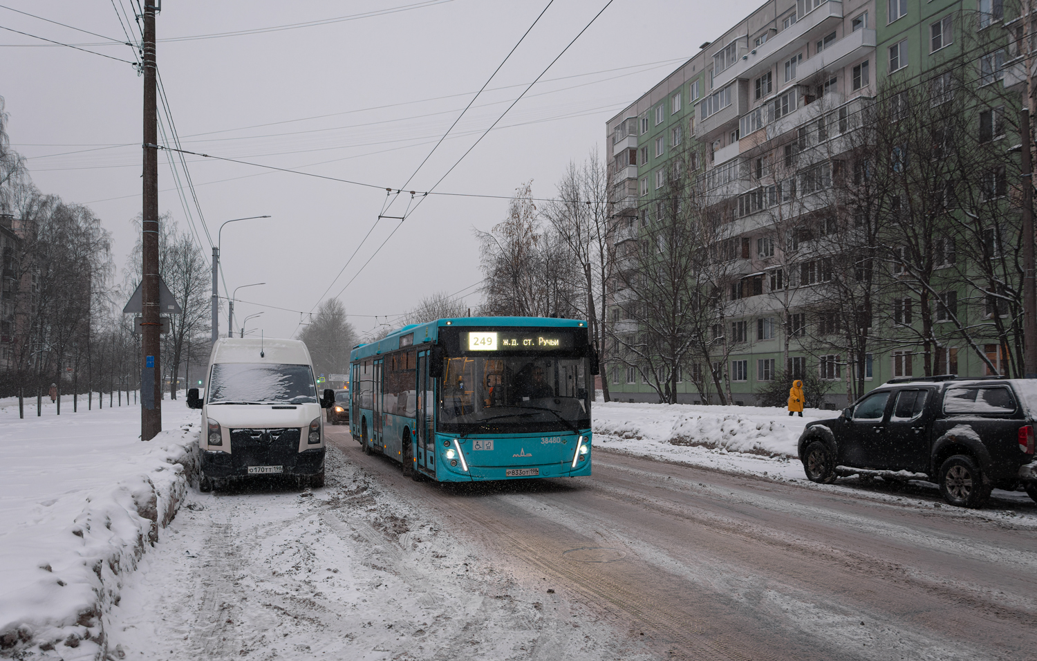 Saint Petersburg, MAZ-203.947 # 38480