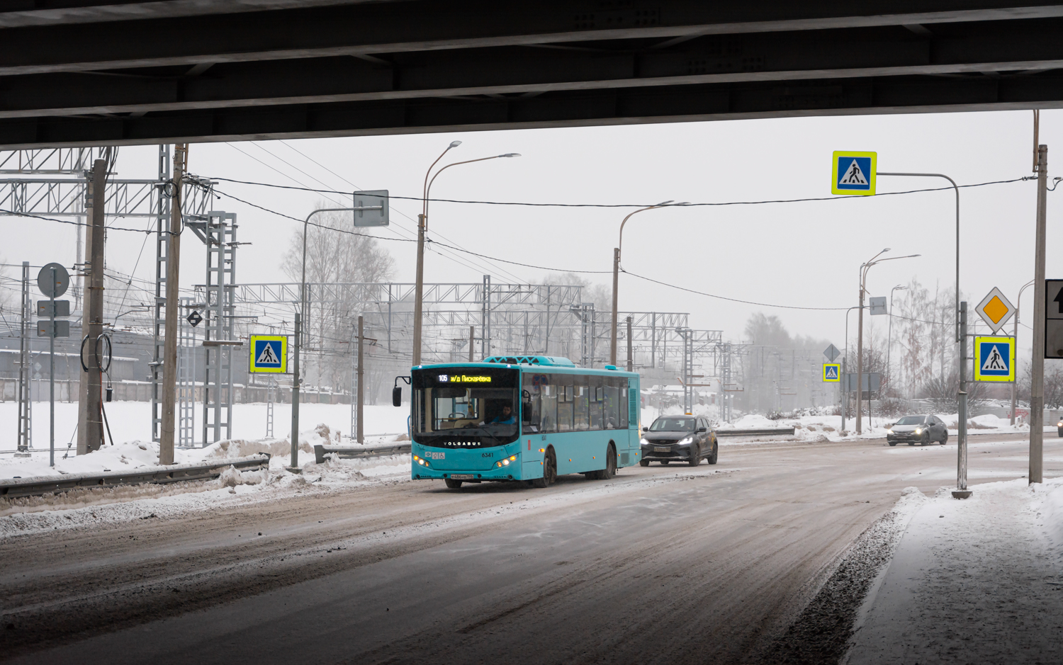 Saint Petersburg, Volgabus-5270.G4 (LNG) # 6341