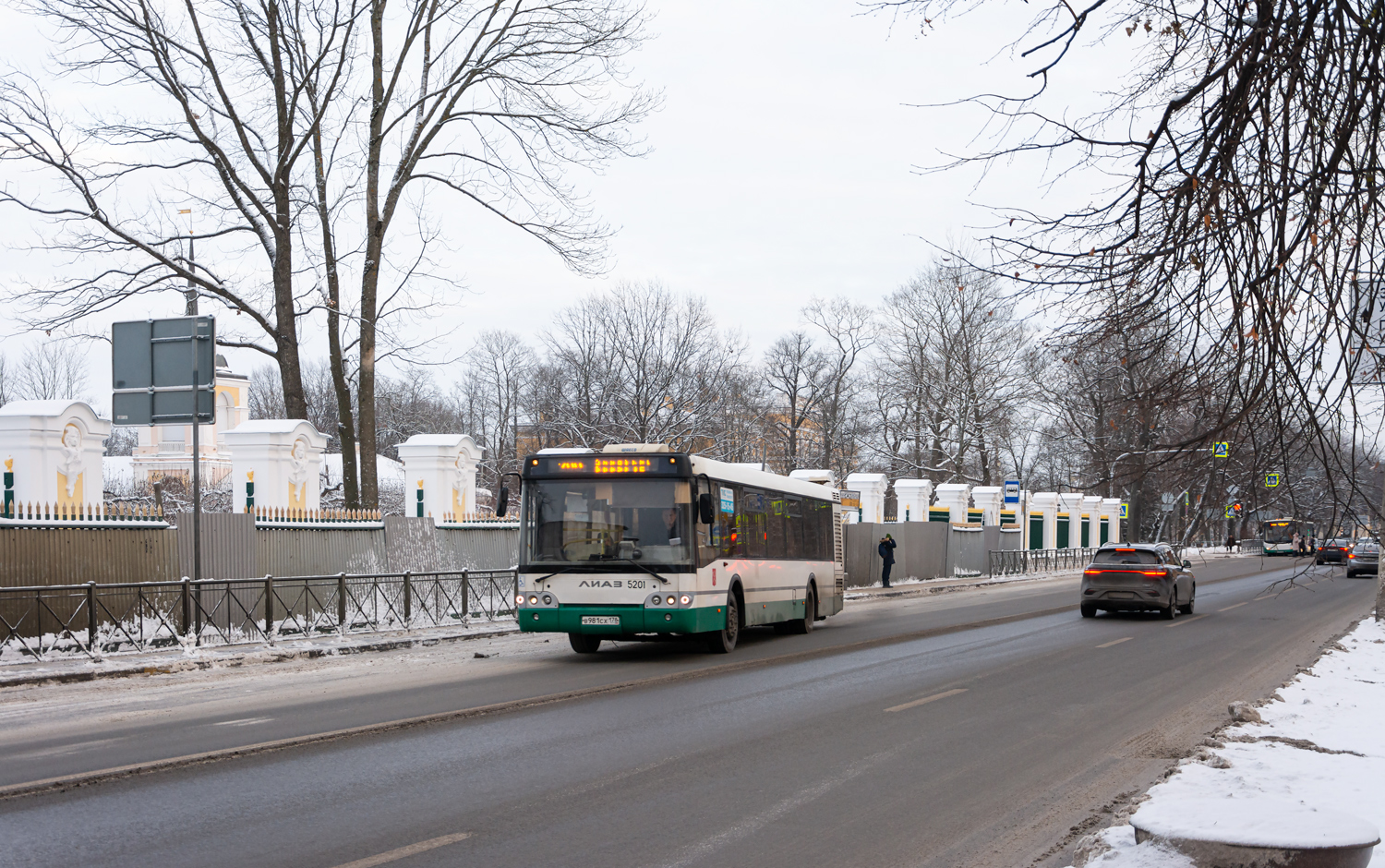 Saint Petersburg, LiAZ-5292.60 # 5201