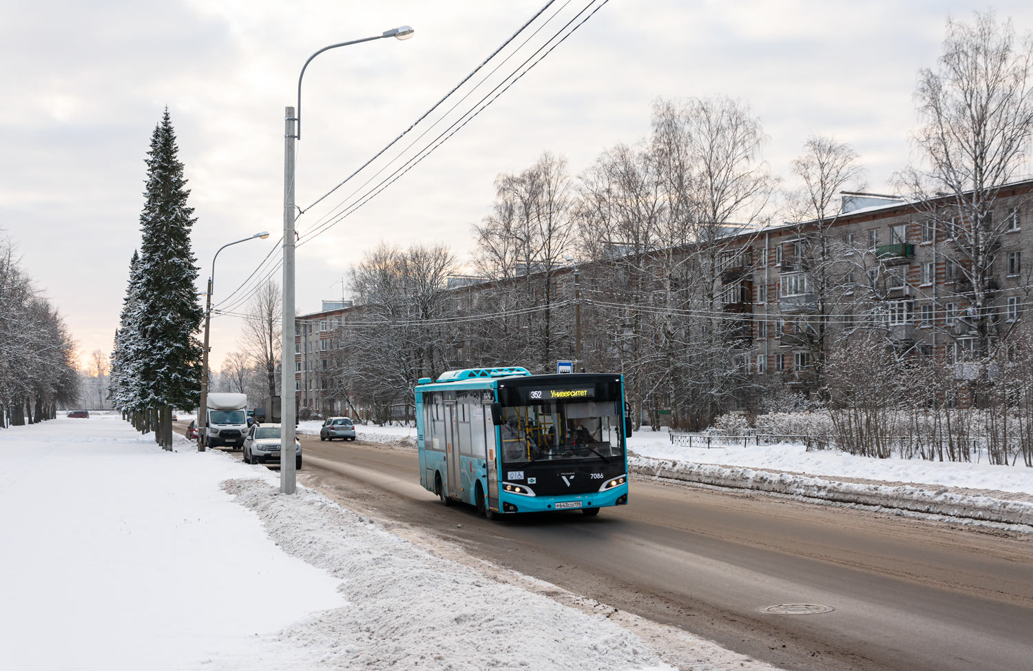 Saint Petersburg, Volgabus-4298.G4 (LNG) # 7086