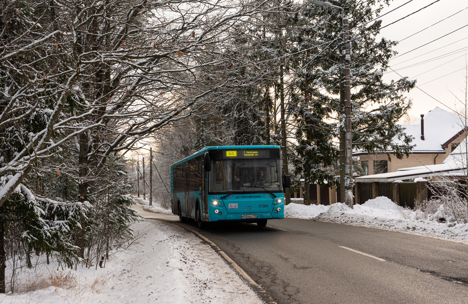 Saint Petersburg, LiAZ-5292.67 (LNG) # 31065
