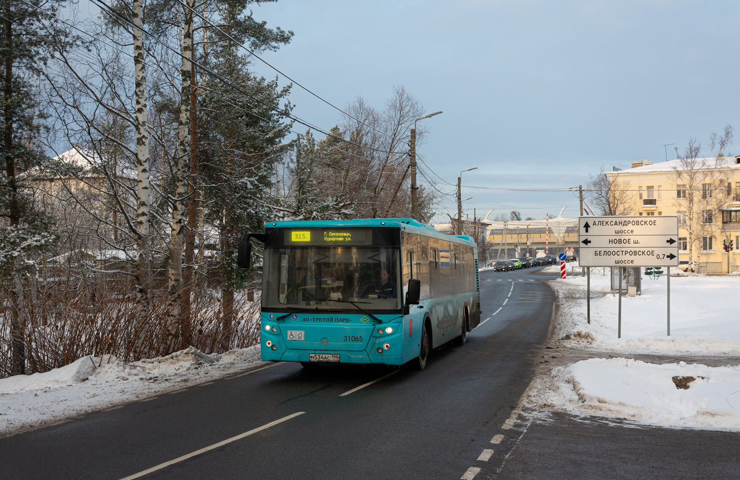 Saint Petersburg, LiAZ-5292.67 (LNG) # 31065