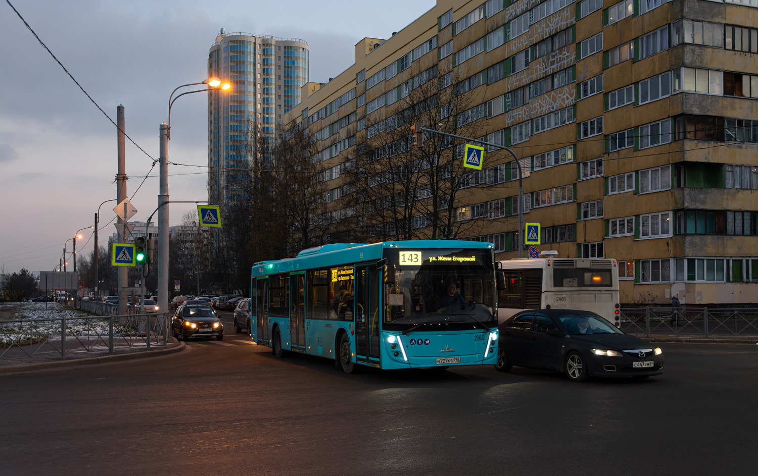 Saint Petersburg, MAZ-203.047 # 2160