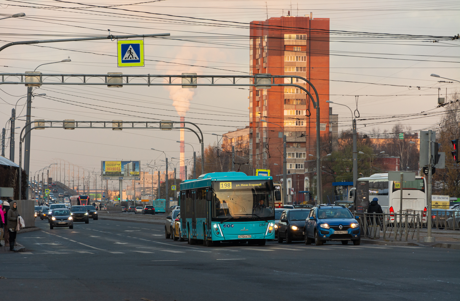 Saint Petersburg, MAZ-203.047 # 2158