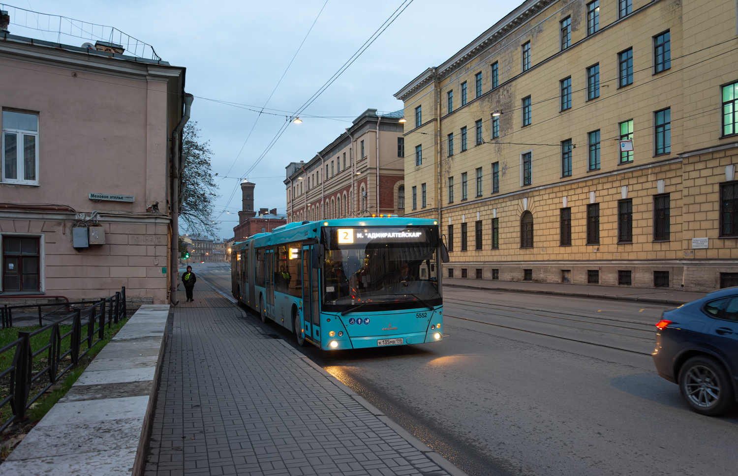 Saint Petersburg, MAZ-216.066 # 5552