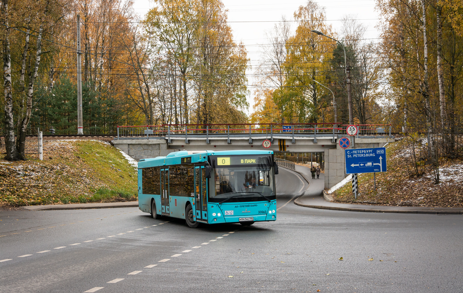 Saint Petersburg, MAZ-203.C45 # 33563