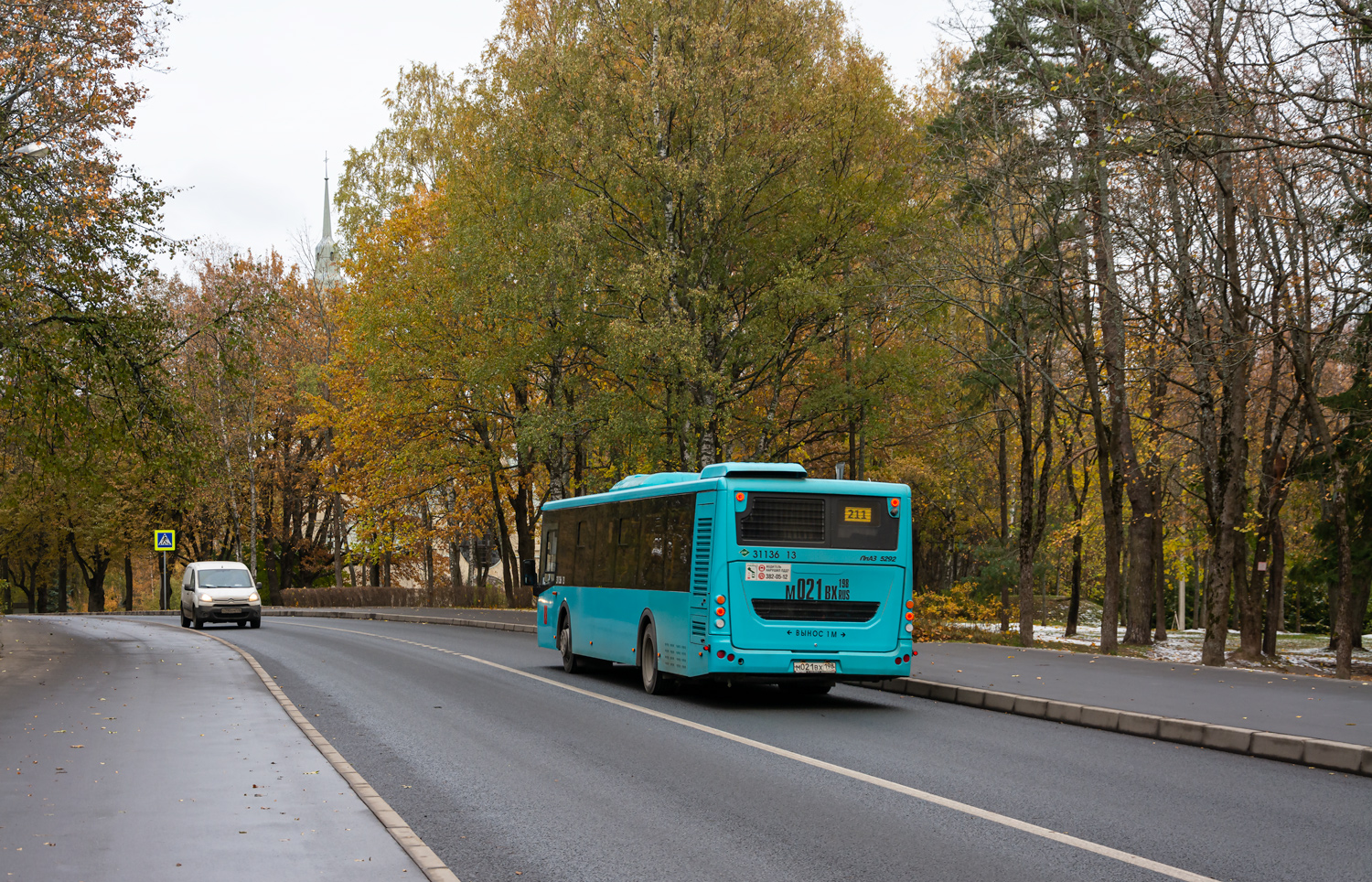 Saint Petersburg, LiAZ-5292.67 (LNG) # 31136