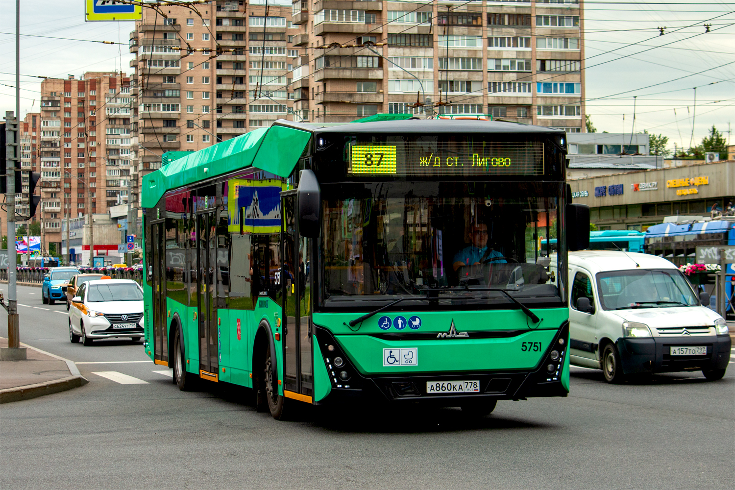 Saint Petersburg, MAZ-303.E23 # 5751