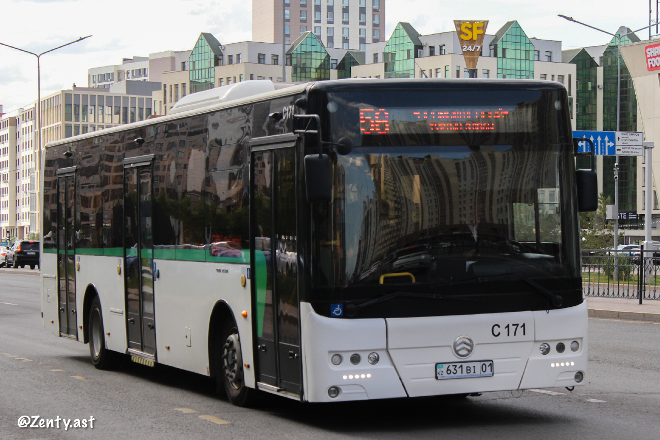 Astana, Golden Dragon XML6125CR (Hyundai Trans Auto) # C171