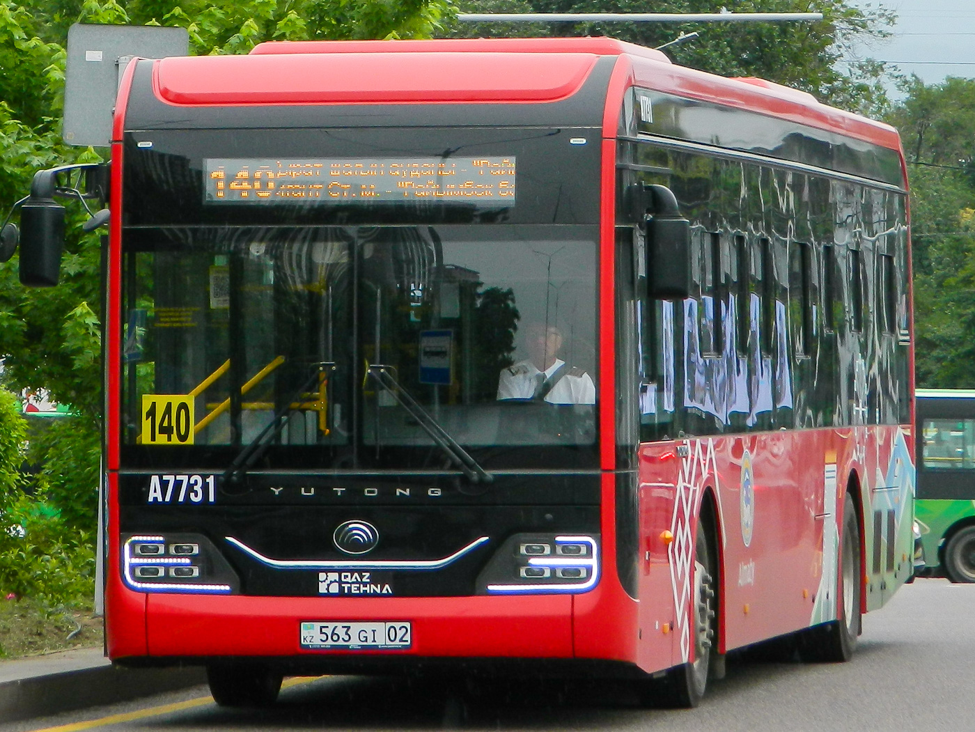 Almaty, Yutong E12PRO (ZK6126BEVG) Nr. A7731