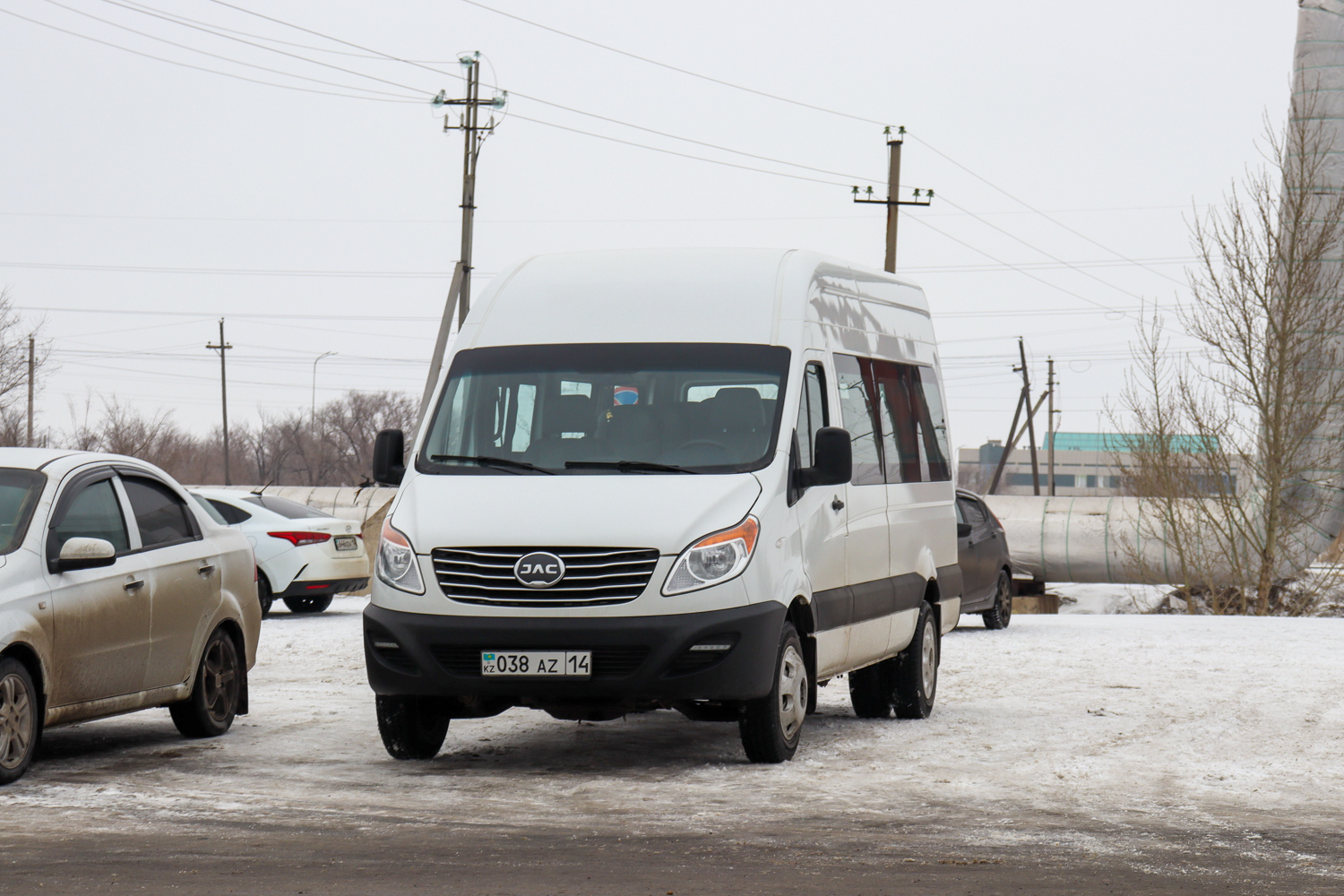 Pavlodar, JAC Sunray (SaryarkaAvtoProm) No. 038 AZ 14