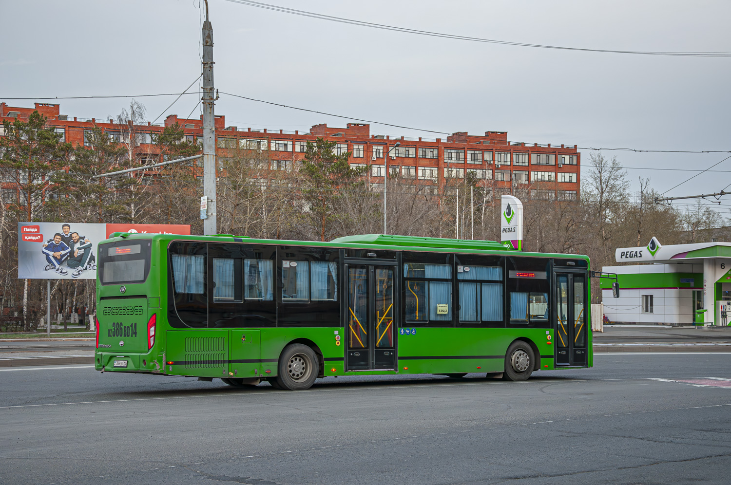 Pavlodar, Ankai HFF6127GZ-4 (SaryarkaAvtoProm) # A2-6107