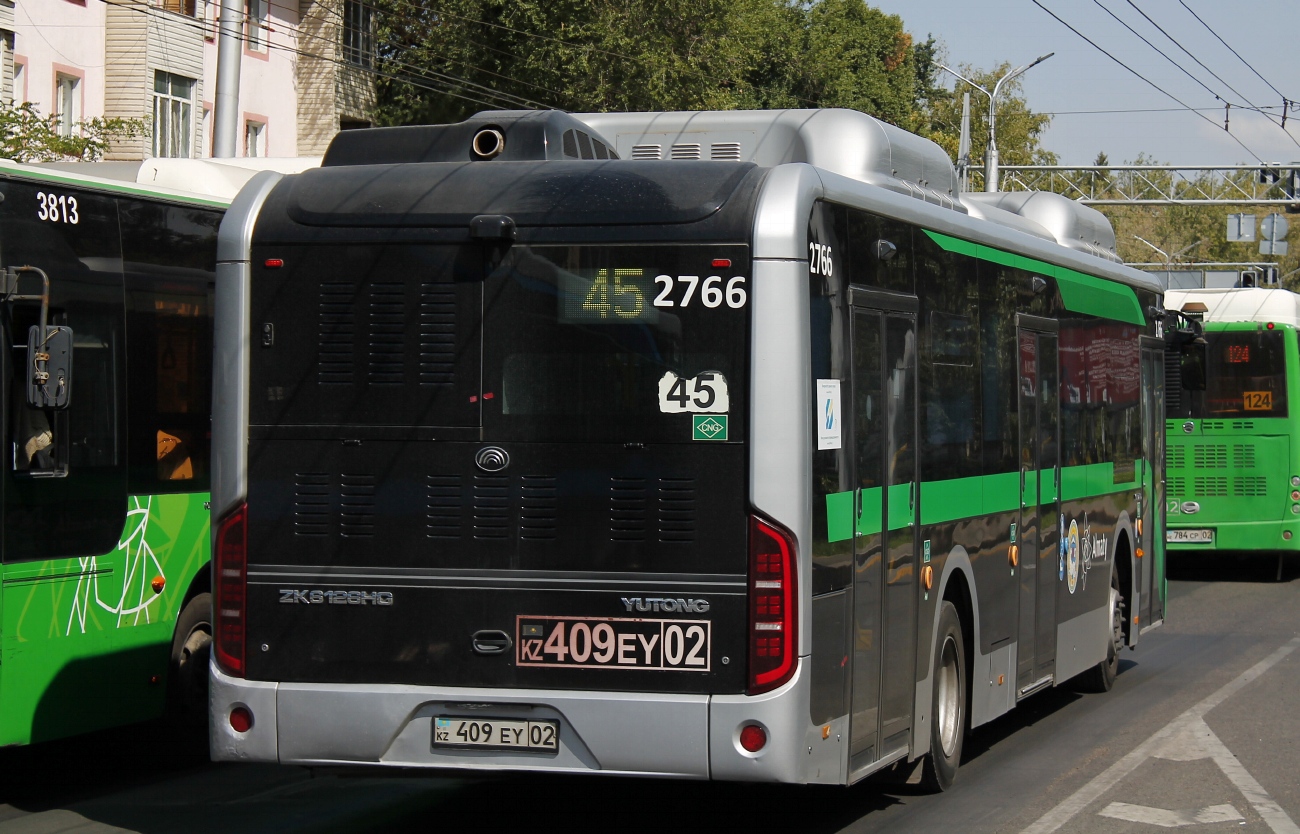Almaty, Yutong ZK6126HG (QazTehna) # 2766