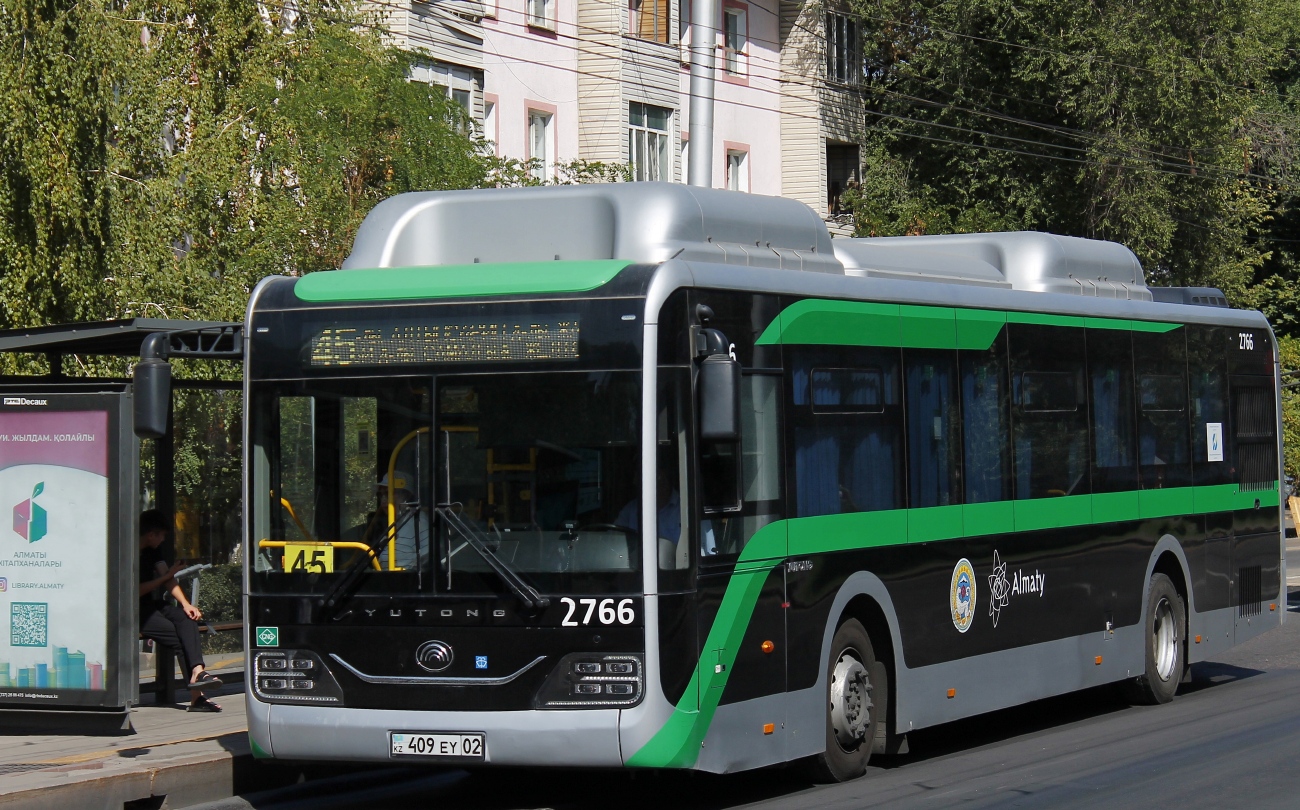 Almaty, Yutong ZK6126HG (QazTehna) # 2766