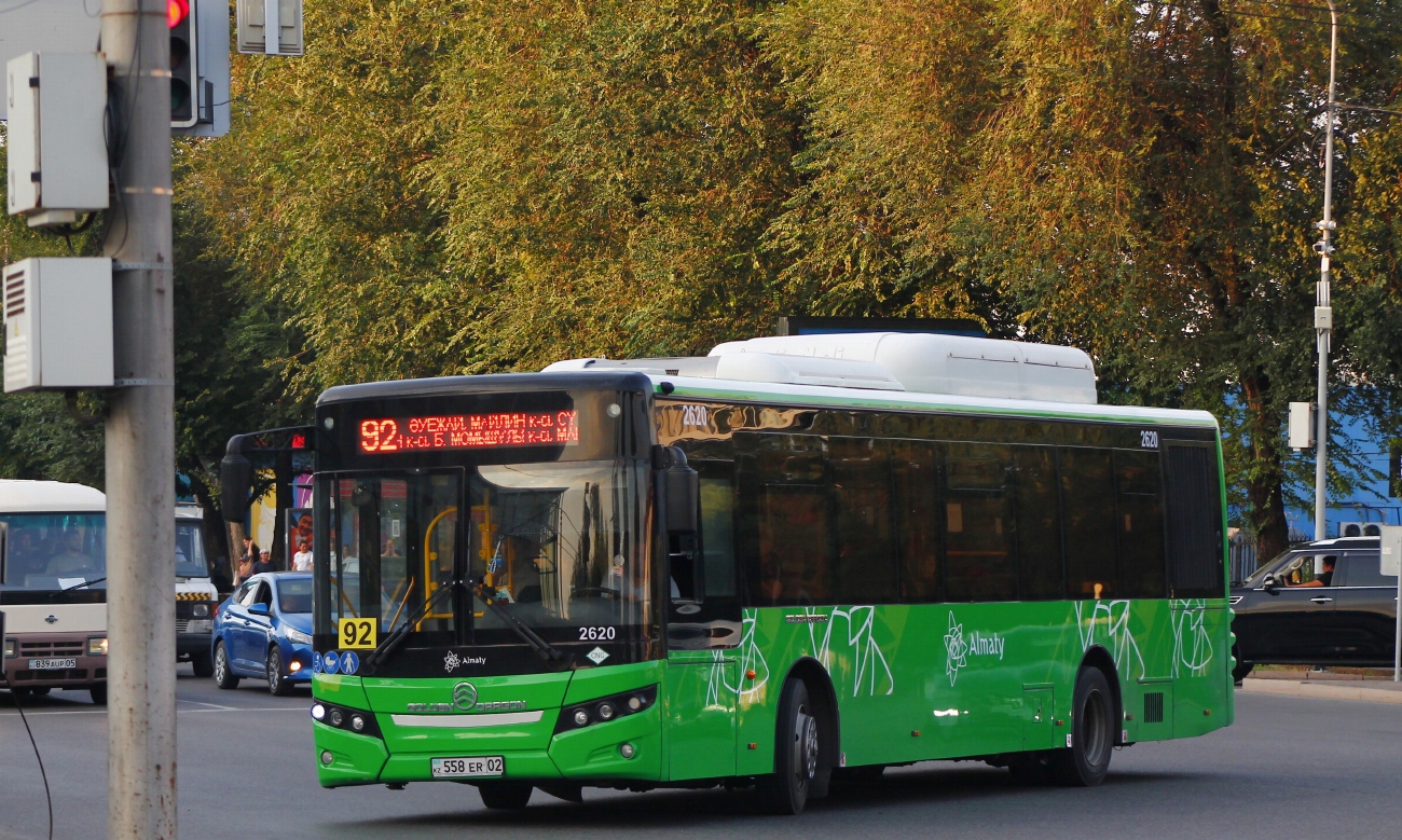 Almaty, Golden Dragon XML6125CN (Hyundai Trans Auto) # 2620