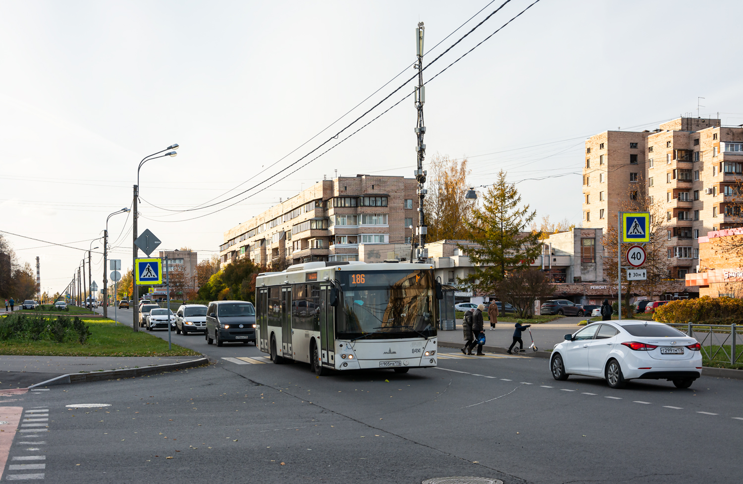 Санкт-Пецярбург, МАЗ-203.085 № 8414