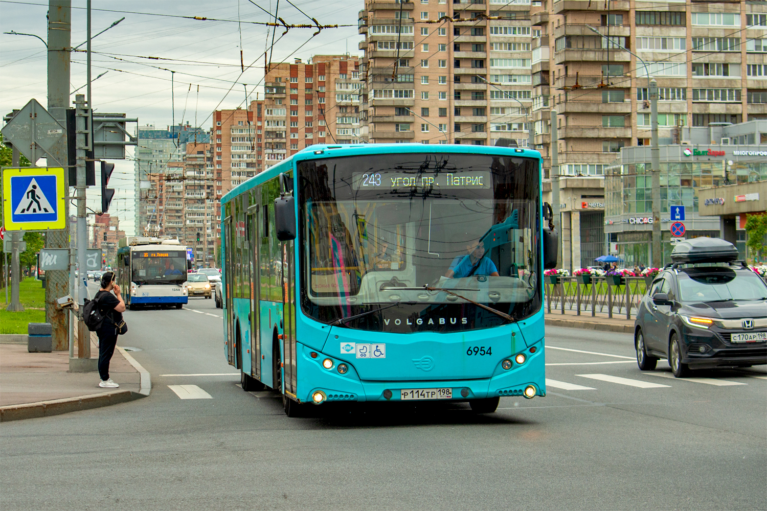 Saint Petersburg, Volgabus-5270.G4 (LNG) # 6954