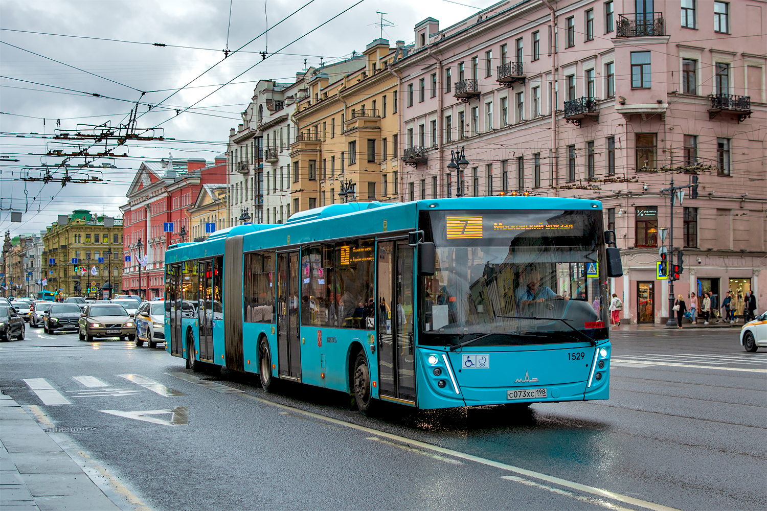 Saint Petersburg, MAZ-216.047 No. 1529