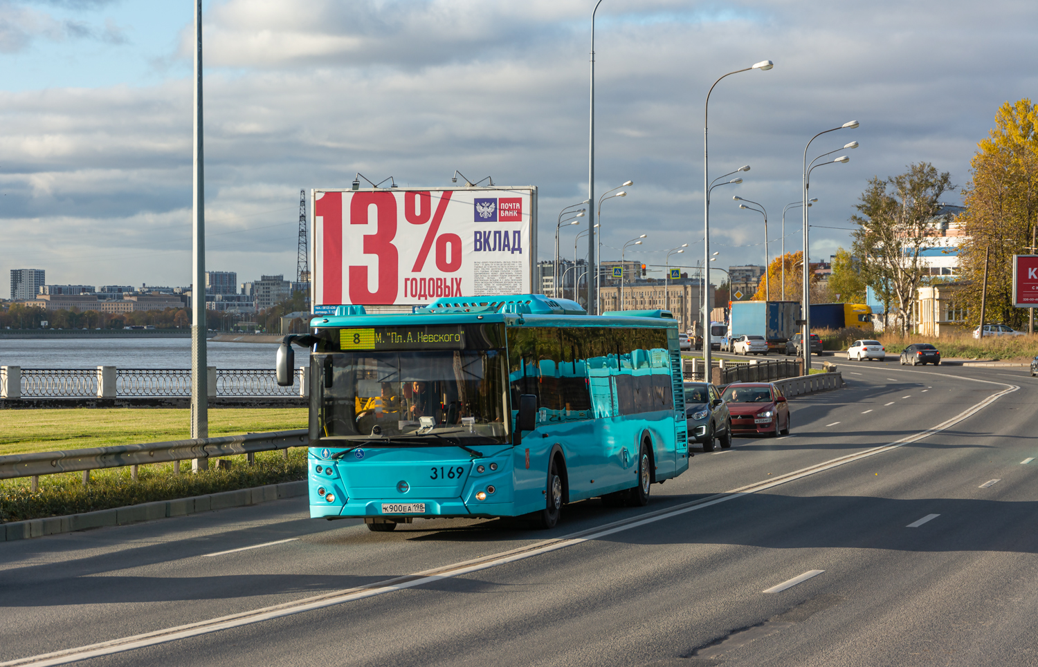 Saint Petersburg, LiAZ-5292.65 # 3169