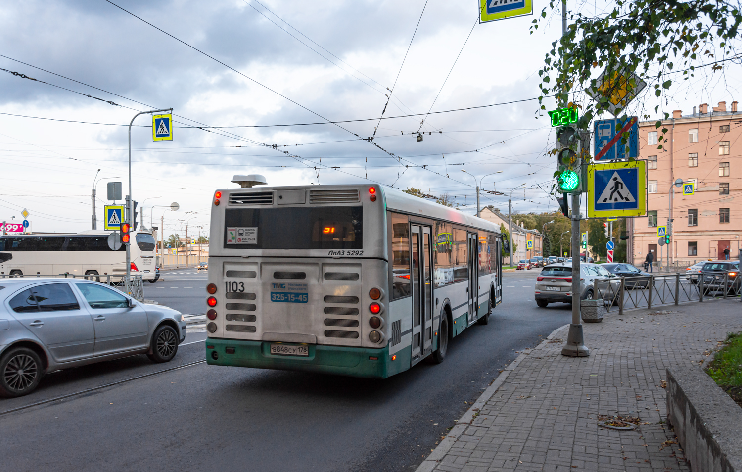 Saint Petersburg, LiAZ-5292.60 # 1103