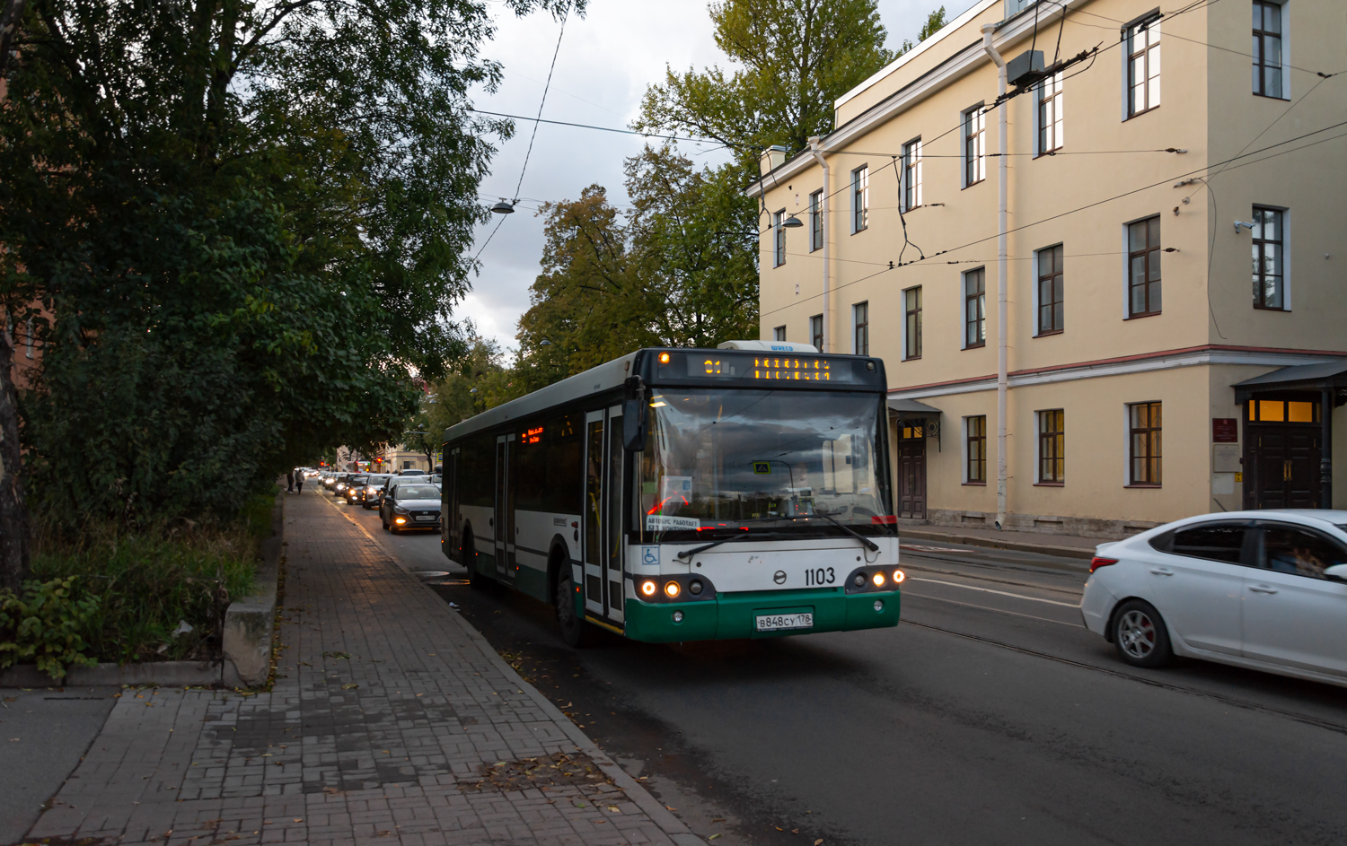 Saint Petersburg, LiAZ-5292.60 # 1103