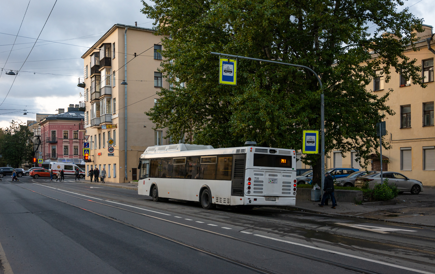 Saint Petersburg, LiAZ-5292.71 # 7581
