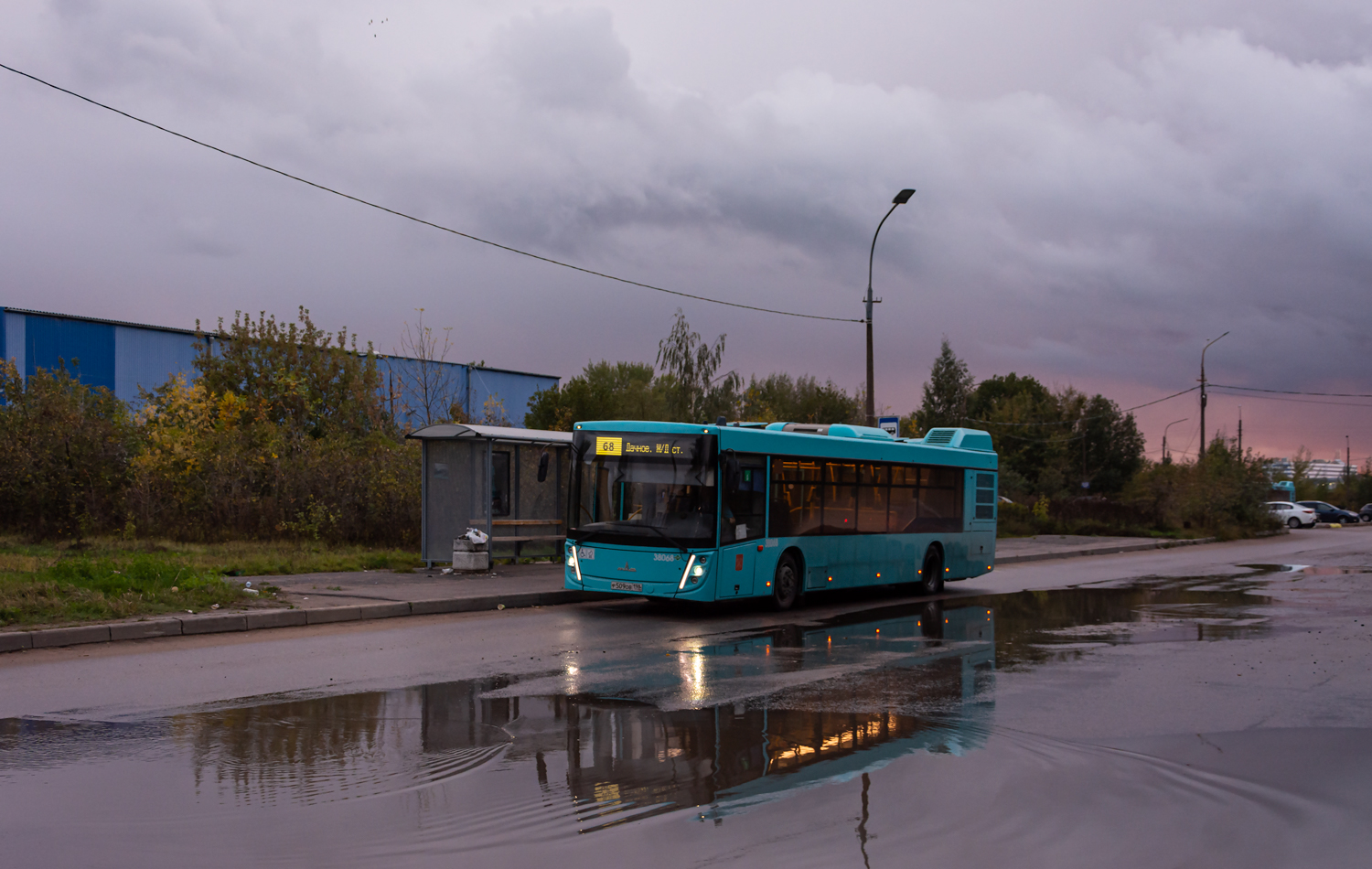 Saint Petersburg, MAZ-203.945 No. 38068