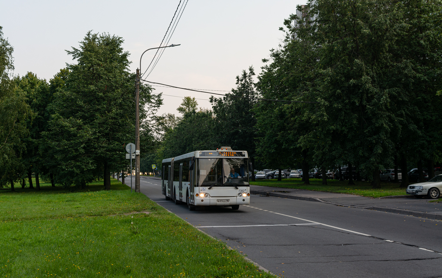 Saint Petersburg, LiAZ-6213.20 # 7382