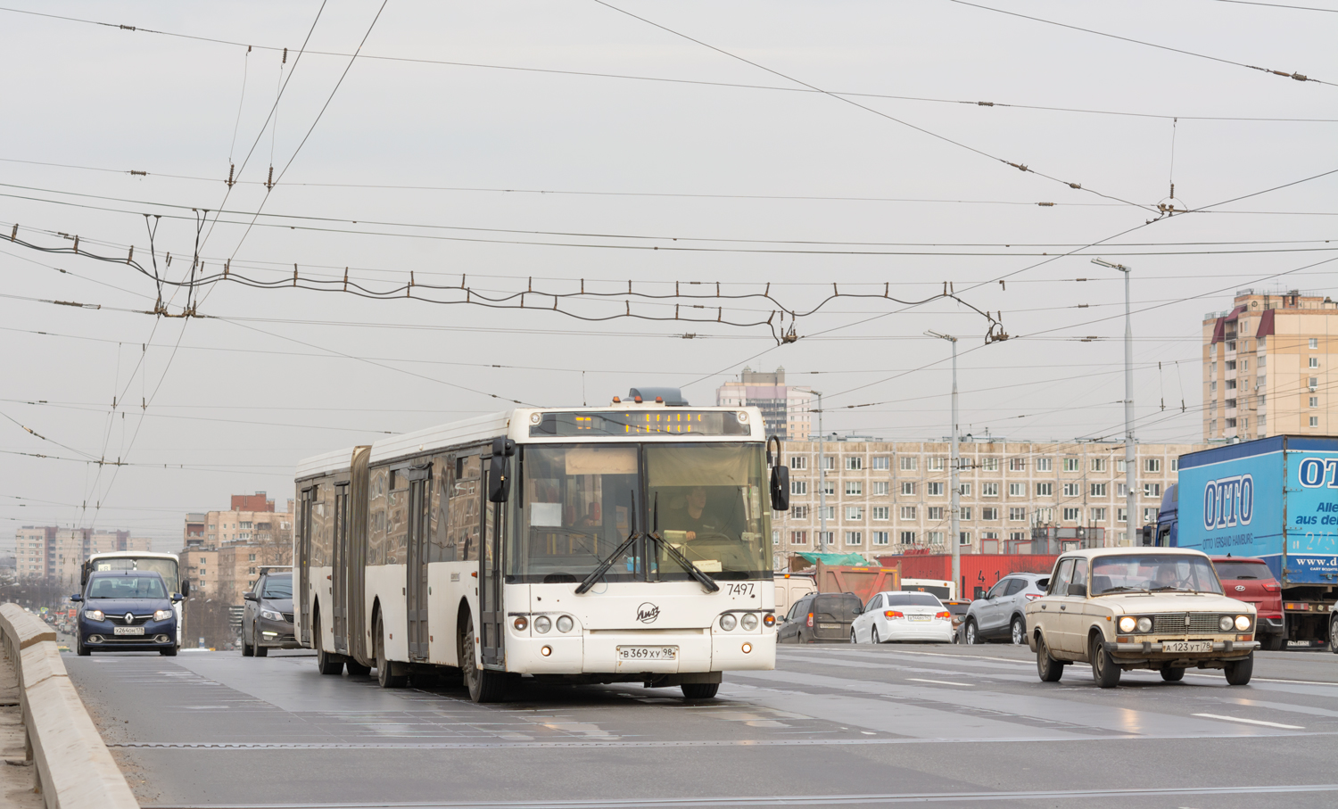 Saint Petersburg, LiAZ-6213.20 # 7497
