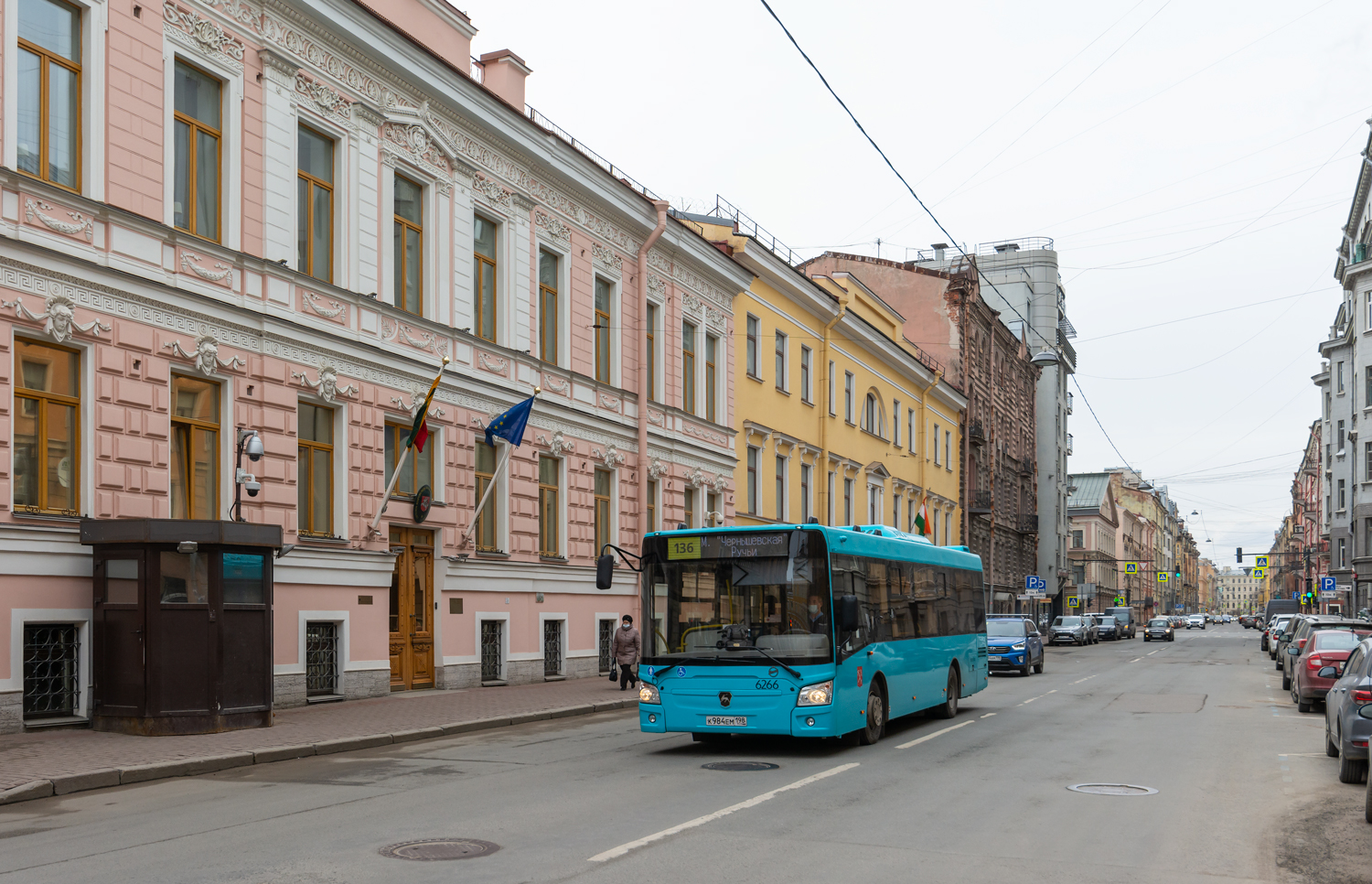 Saint Petersburg, LiAZ-4292.60 # 6266