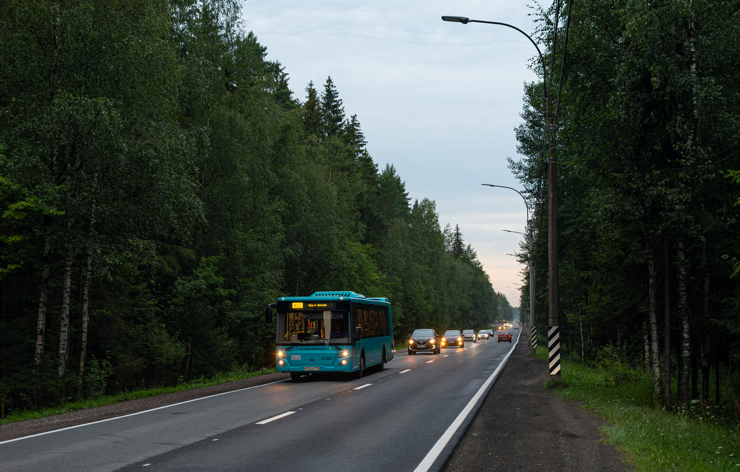 Saint Petersburg, LiAZ-5292.67 (LNG) # 31065