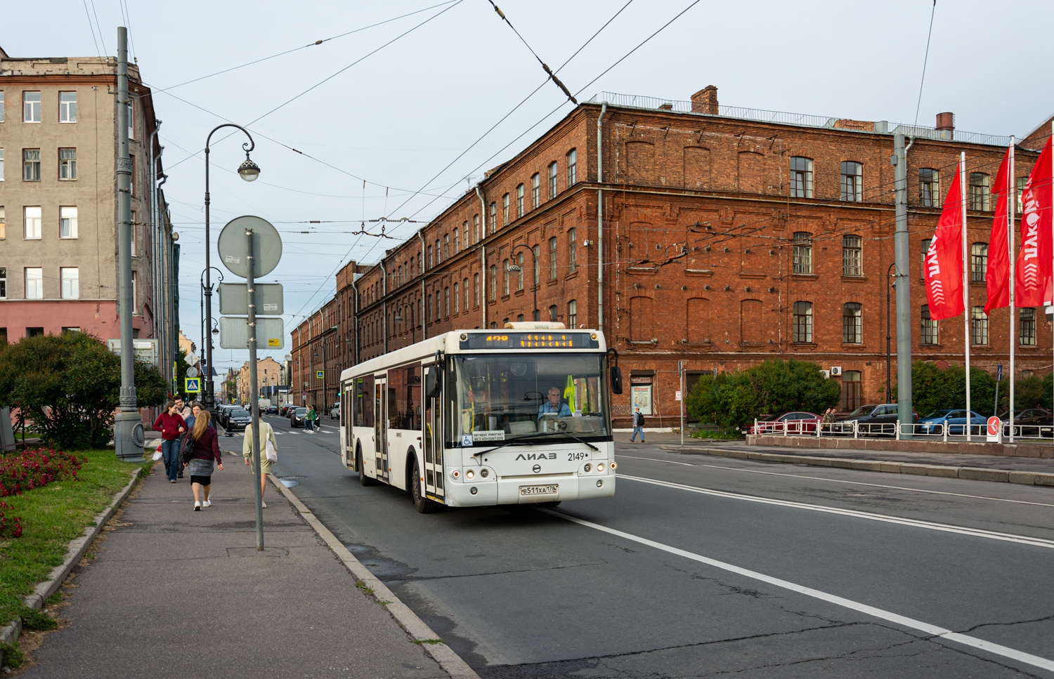 Saint Petersburg, LiAZ-5292.60 # 2149