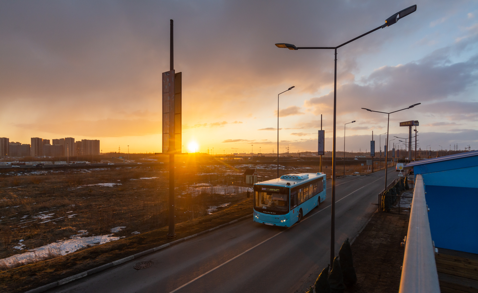 Saint Petersburg, Volgabus-5270.G2 (LNG) # 6174