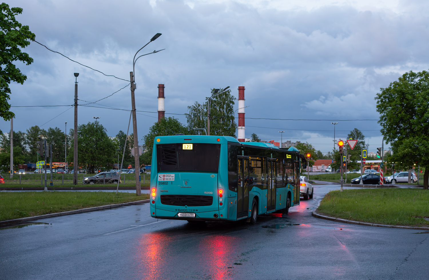 Saint Petersburg, NefAZ-5299-40-57 (LNG) # 35802