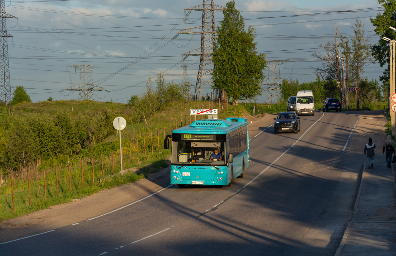 Saint Petersburg, LiAZ-5292.67 (LNG) # 31054