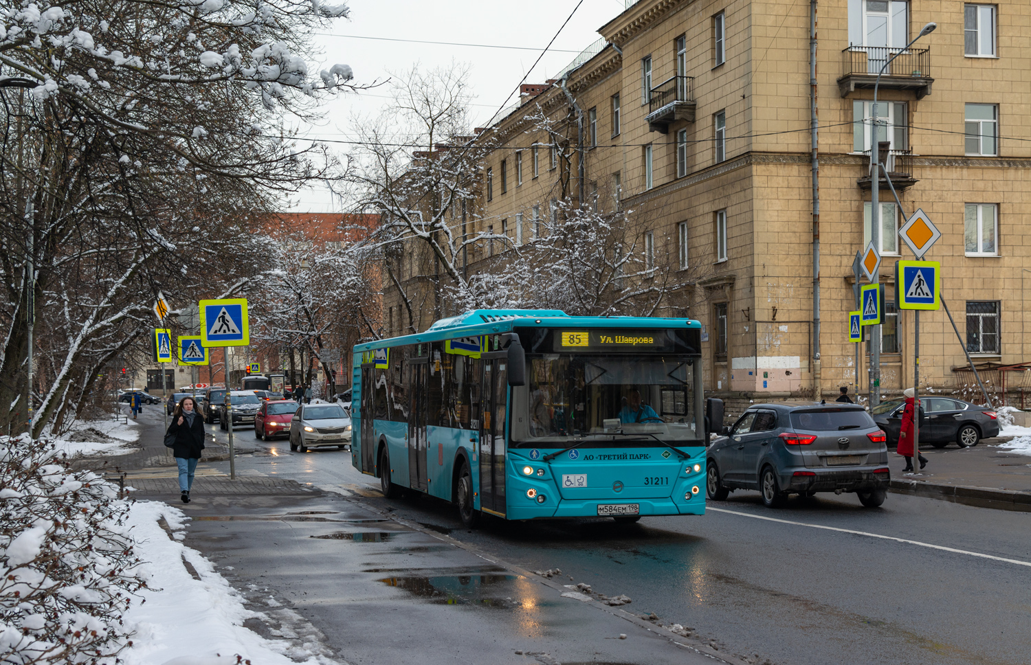 Saint Petersburg, LiAZ-5292.67 (LNG) No. 31211