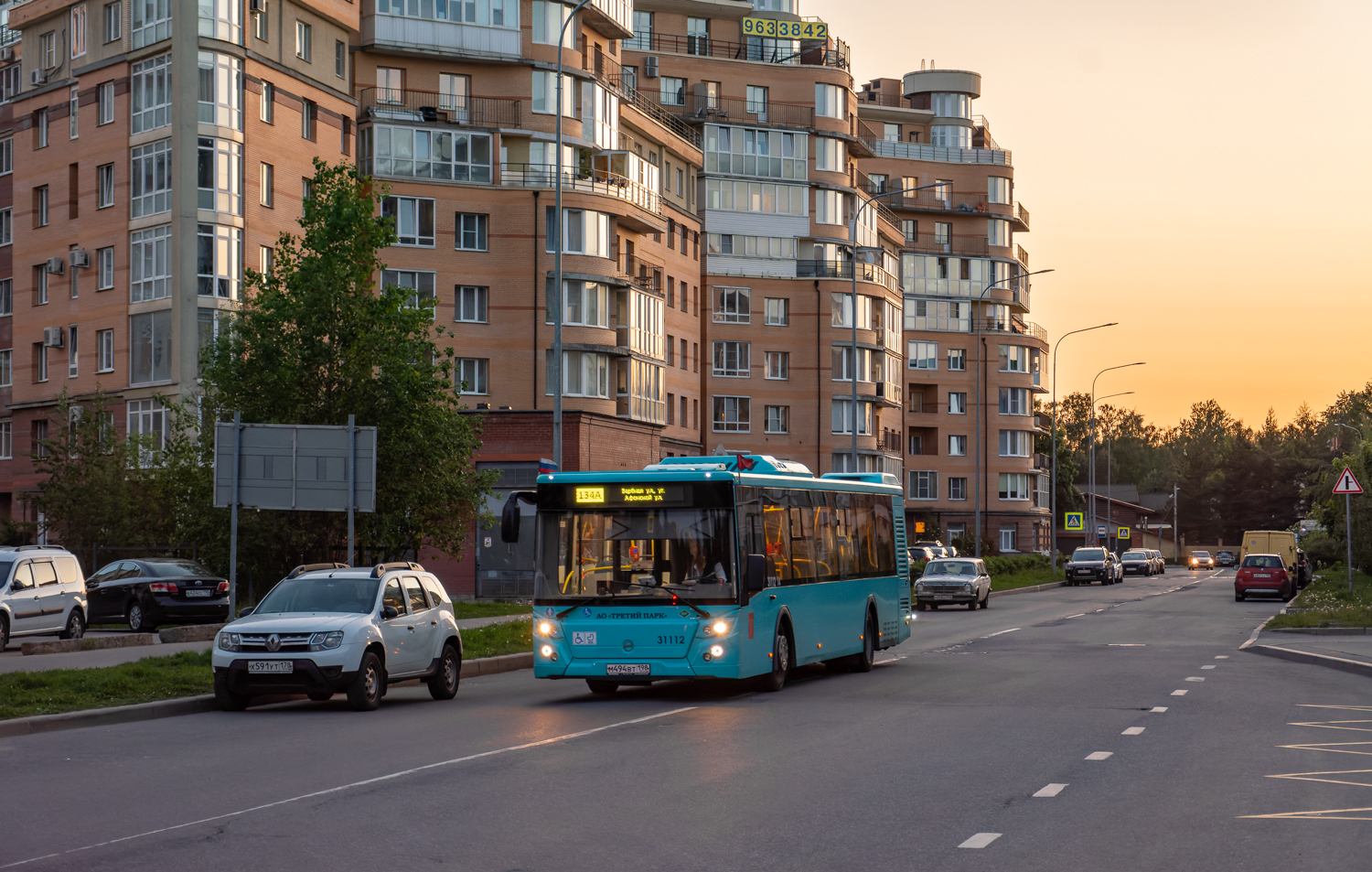 Saint Petersburg, LiAZ-5292.67 (LNG) # 31112