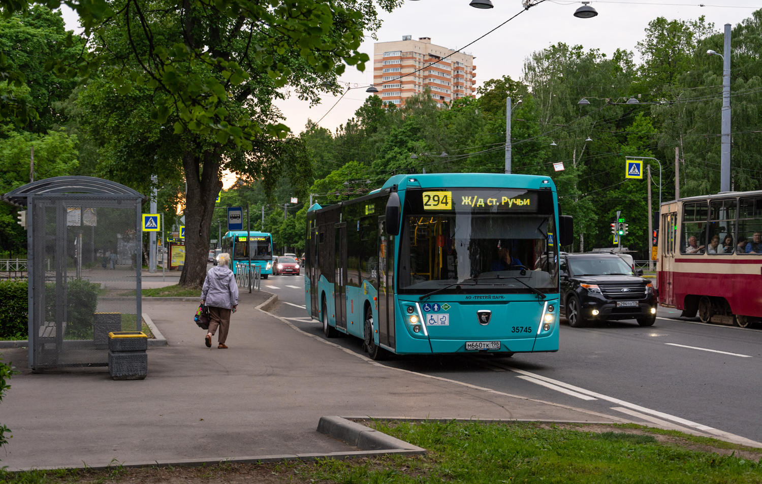 Saint Petersburg, NefAZ-5299-40-57 (LNG) # 35745